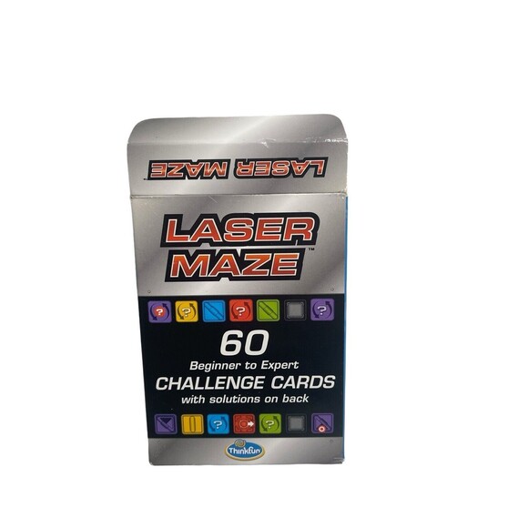 Laser Maze Game Puzzle Solution Cards EUC Think Fun Logic Game Complete - Picture 6 of 8